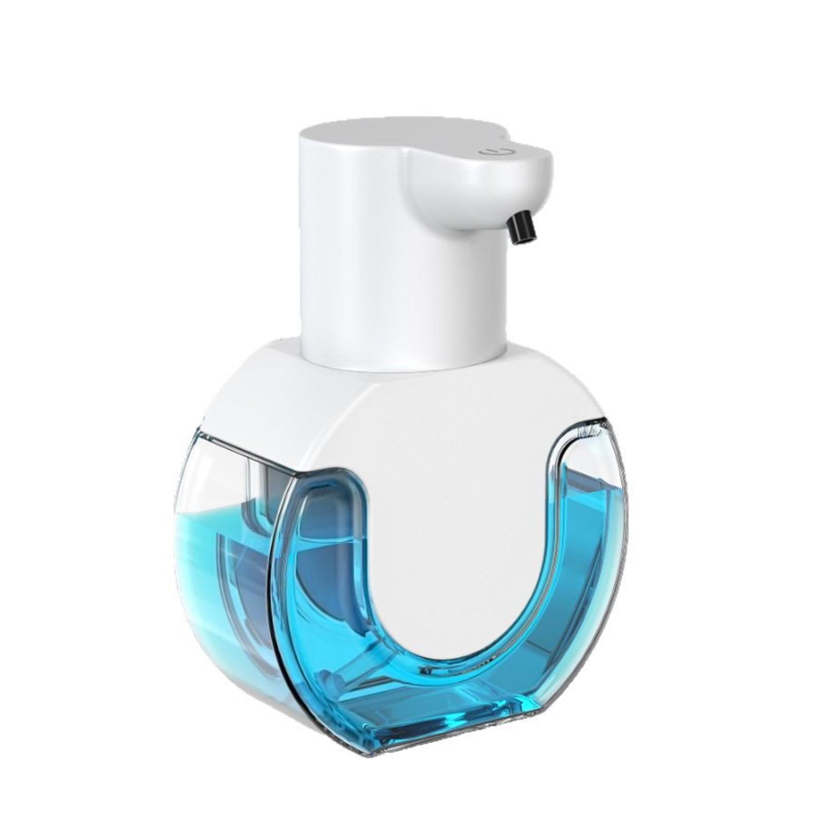 

Бесконтактный пенный дозатор для мыла (15 унций/420 мл), Перезаряжаемый через USB, 4 уровня регулировки. Настенный, Безопасный для детей. Идеально для кухни и ванной комнаты. One Size белый