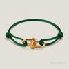 MOONLIGHT Classic Adjustable U-Shape Charm Bracelets for Women High Quality Silk Rope Bracelet Female Jewelry Gifts