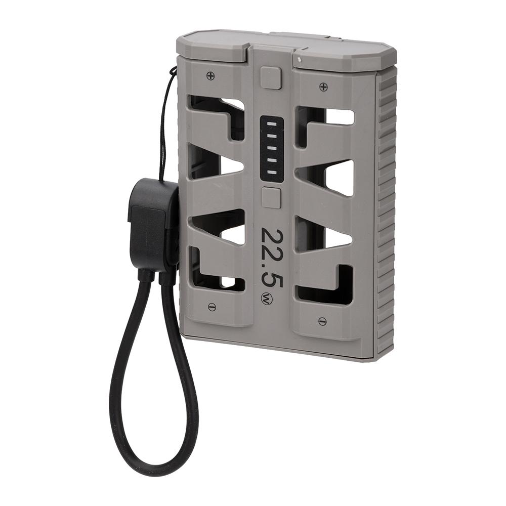 22.5W Fast Charging Power Banks Case 2*21700 Detachable Chargers Case DIY Kit Dual Mode Low Current Battery Charger Box