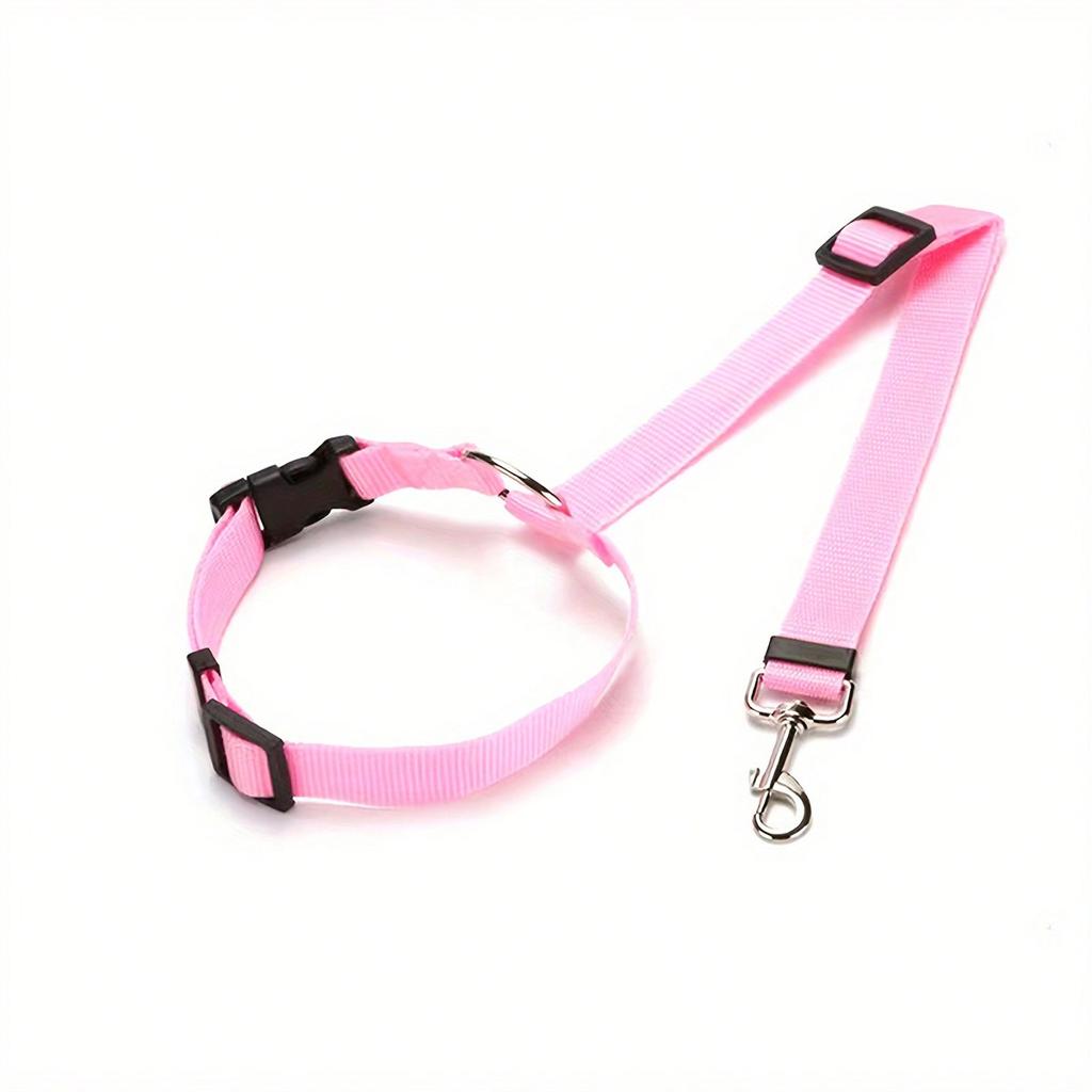 1pc Pet Car Belt, Dog Cat Car Leash, Retractable Backseat Pet Tether, Keep Your Dogr! Dog Outing Dog Stuff