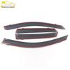 19 Q3 Rain Deflector with Bright Strip Sun Visor Decor Sticker