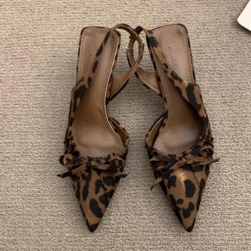 

Модные летние новые сандалии баотоу женские модные остроносые с мелким вырезом и бантом-бабочкой, слипоны, износостойкие туфли-стилет 40