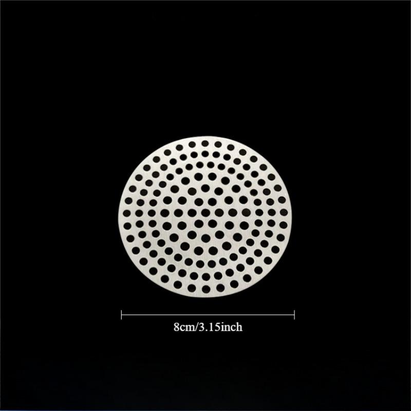 1 tapa de drenaje para baño, herramienta de baño de acero inoxidable 304, accesorios de baño, colador de fregadero, tapa de drenaje de piso, filtro de cabello
