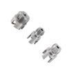 3PCS Internal External Threads Pipe Thread Cutter Dual End Die Tube Threader Kit  Water Pipe Repair