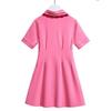 Girls Summer Stylish Polo Dress Casual and Fashionable for Kids