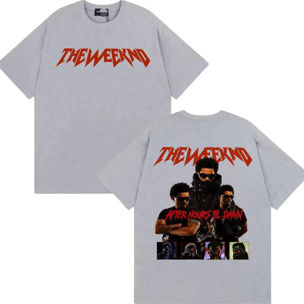 2026 Summer Hot Sale The Weeknd After Hours Til Dawn Album Cover T-shirt Men Women Fashion Hip Hop Harajuku T Shirts