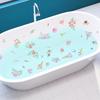 Floral Pattern Bathtub Appliques, Waterproof Non-Slip Bathtub Sticker, Bathtub Wall Decals, Bathroom Toilet Decorative Adhesive