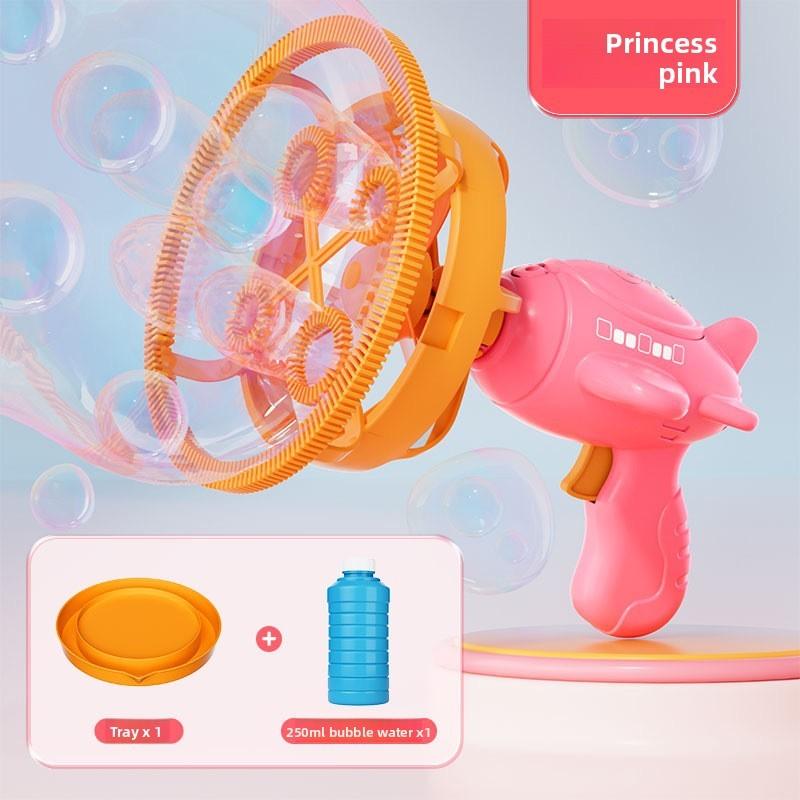 Dinosaurier-Seifenblasenpistole für Kinder mit elektrischem Ventilator und Seifenblasenbläser für Kleinkinder