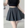 Damen Sommer Lässig Puffshorts Elastischer Bund Locker Vielseitige Rockhose