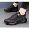 Platform men's shoes rotating button sneakers trendy fashion mountaineering shoes soft sole soft surface