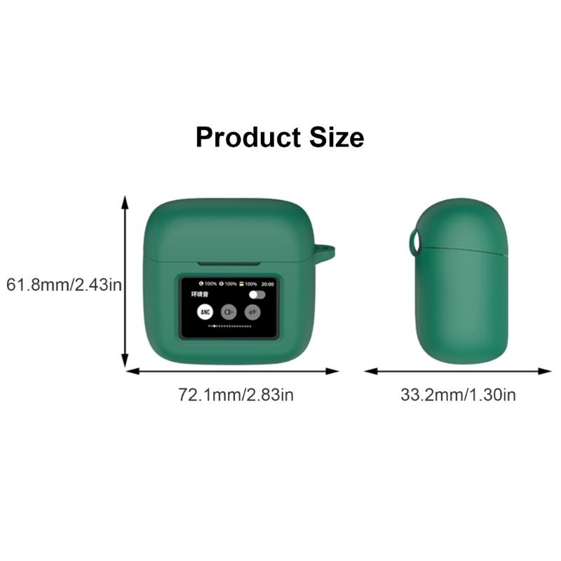 Headset Sleeve for 3 Silicone Case Earphone Protector Cover Scratchproof Soft Skin Shell Earbuds Housing
