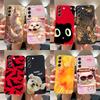 Case For Samsung Galaxy S22 S 22 Plus Phone Cover Cute Cartoon Cats Fox Pattern Soft Silicone Funda For Samsung S22 Ultra Coque