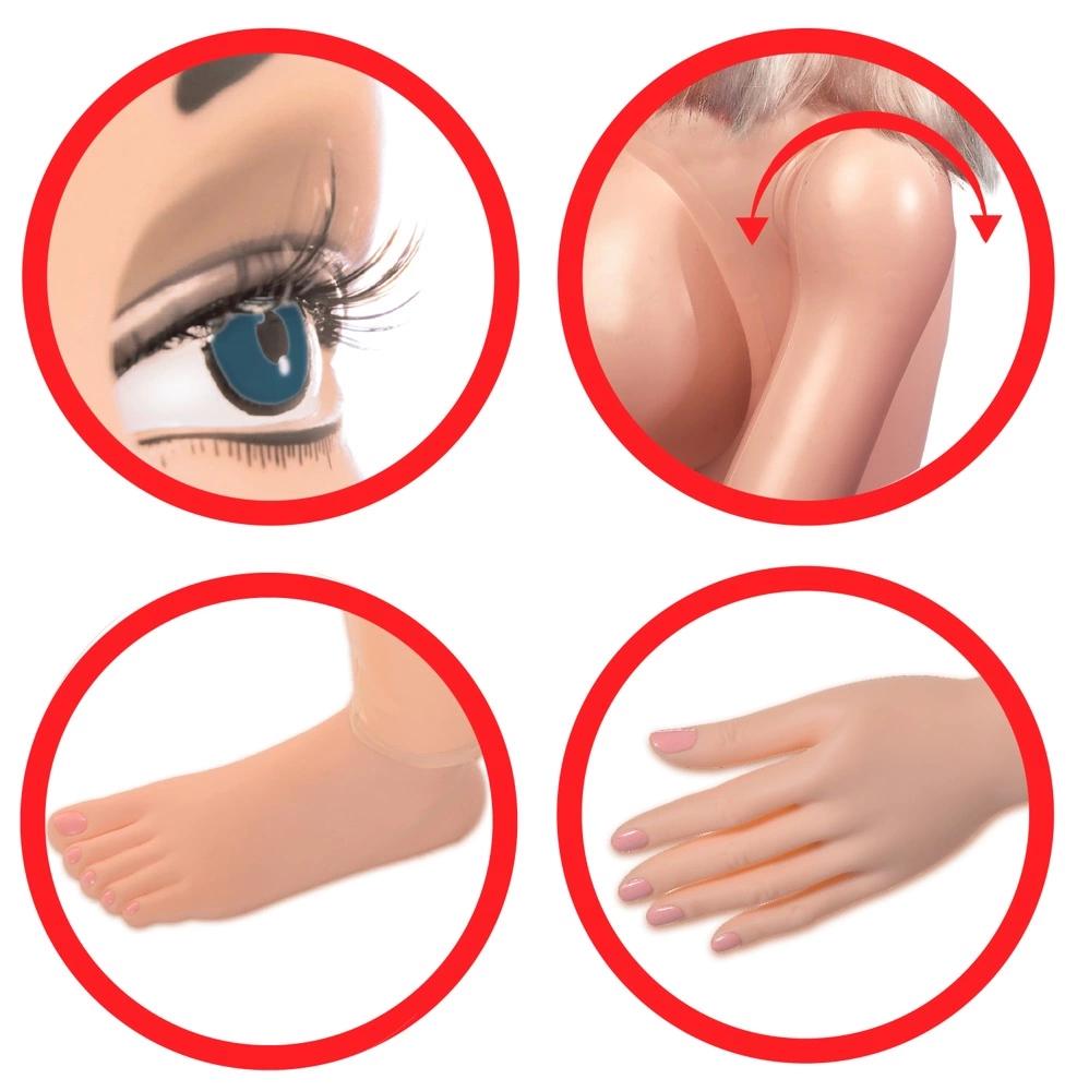 PED - Fată Gonflabilă Sexy cu Față 3D și 2 Orificii