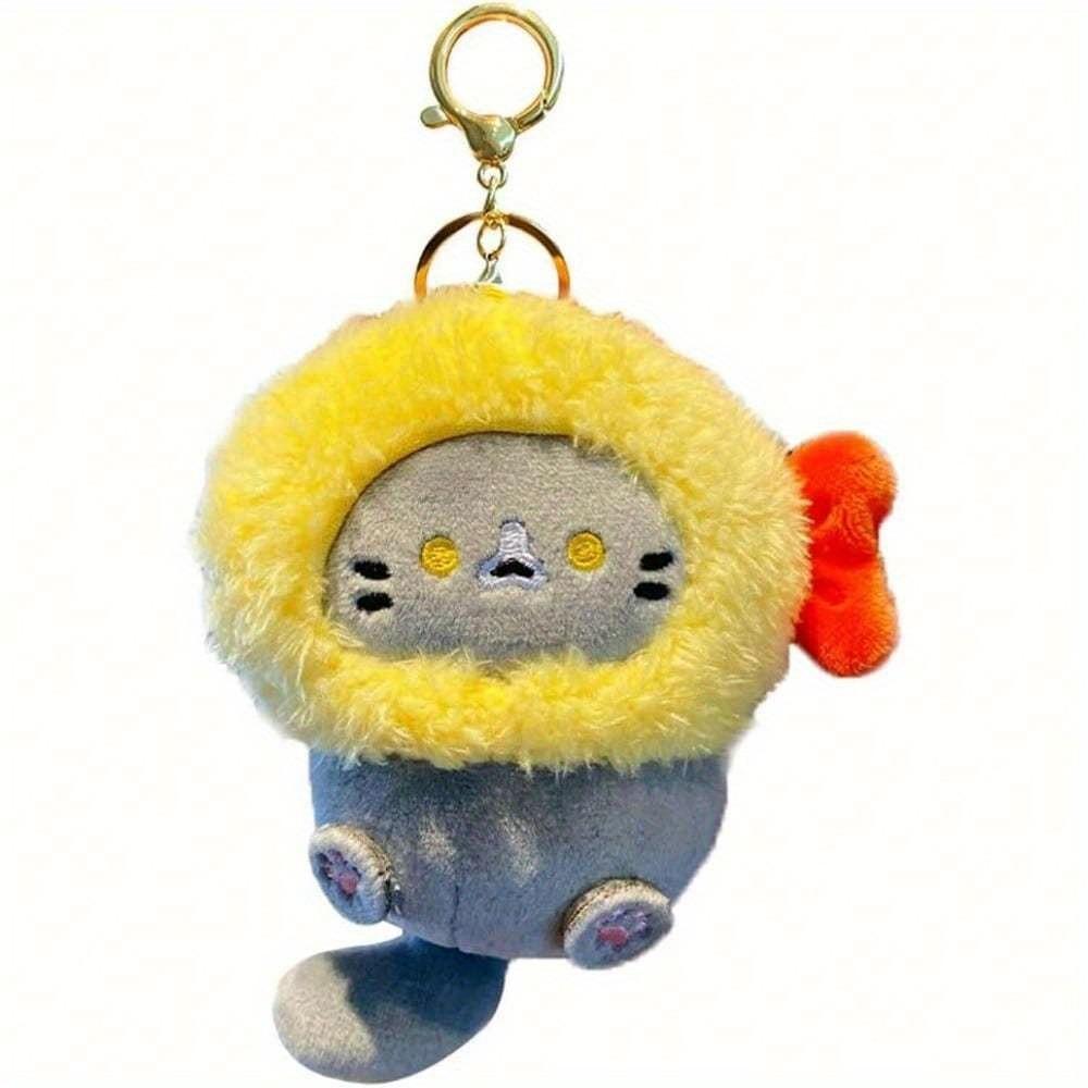 Japanese Style Snapper Keychain Plush Schoolbag Pendant Soft Doll Pendant