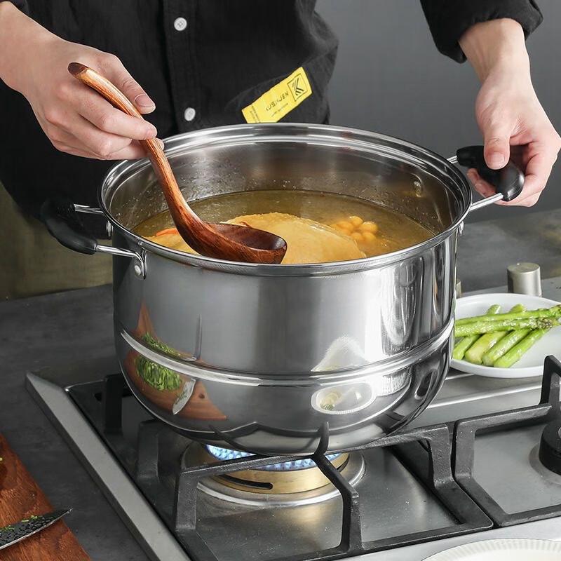 ZISIZ Förtjockad Ångkokare i Rostfritt Stål