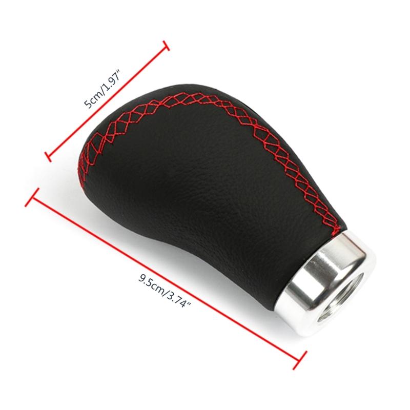 Schaltknauf Schalthebel Handball Passend für 5/6 Gang Schaltgetriebe Auto Lederzubehör Langlebig