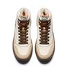 ANTA Men's Retro Platform High Top Casual Skate Shoes Off White Brown 912548087-3
