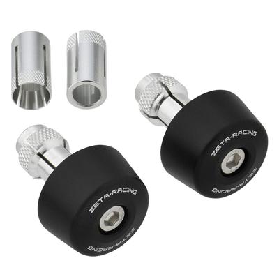 ZETA Racing Bar End Slider, Grip, Throttle Tube, Protection, Compatible Handlebar Inner Diameter 0.5