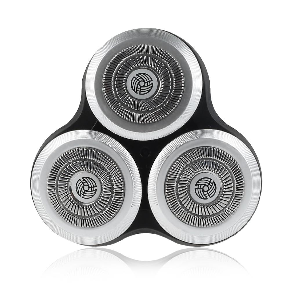 Сменная головка для электробритвы Легко чистить Острая 3-лезвийная Плавающая головка бритвы для серий RQ10 RQ12 RQ12 S9000