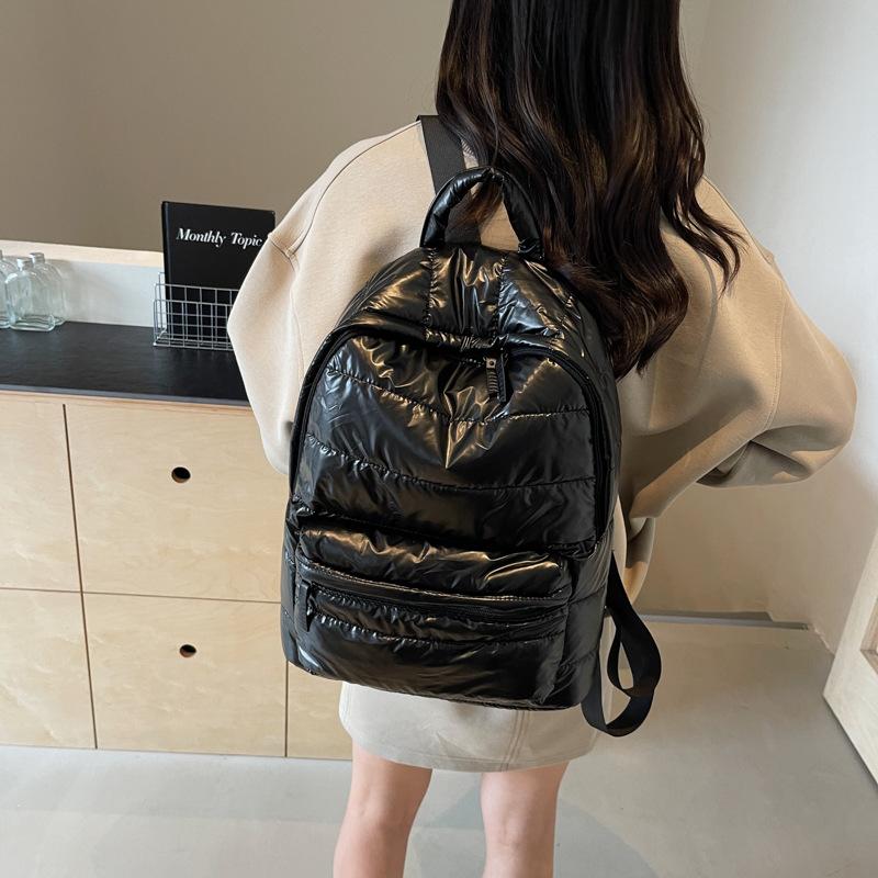Zaino Grande Capacità Leggero Borsa in Cotone per Vestiti Nuovo Popolare Zaino da Donna Casual Versatile Donelle Space Zaino in Cotone Tendenza