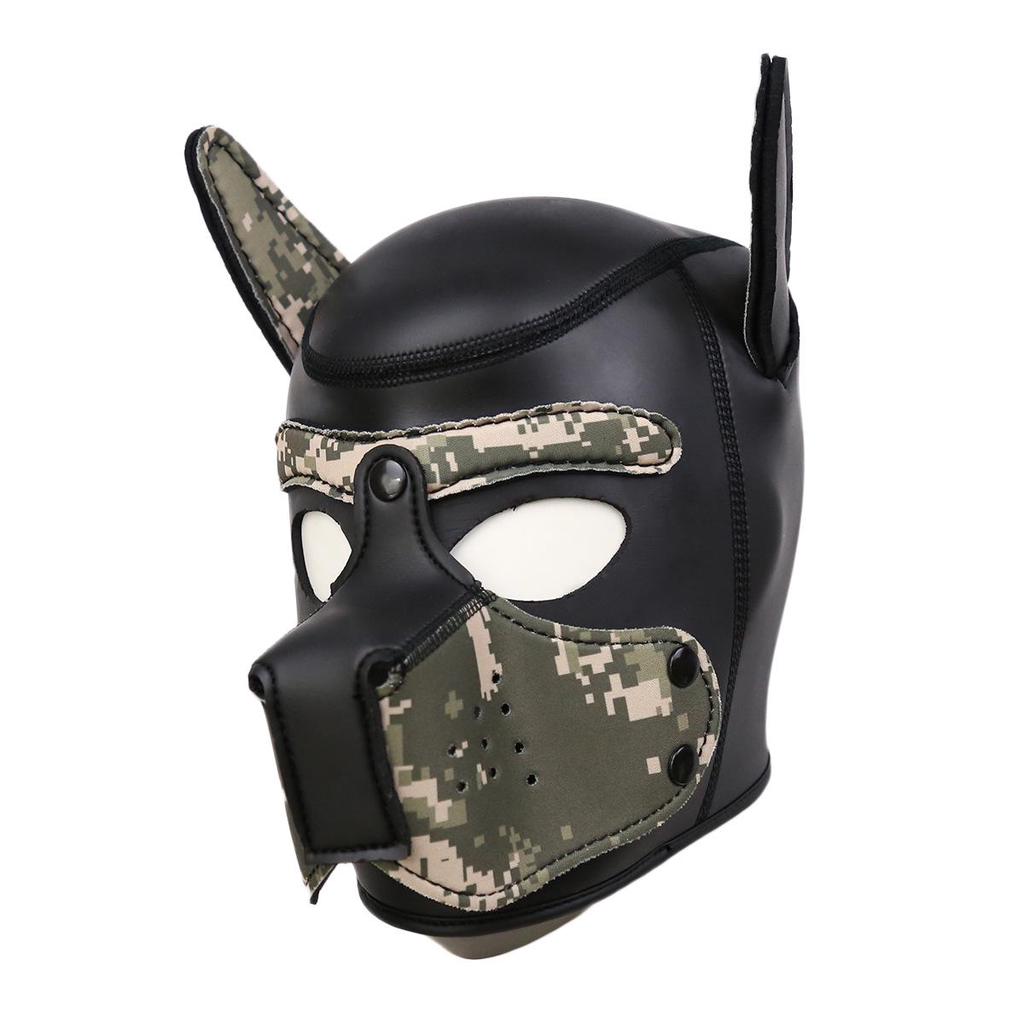 New K9 Performance Erotic Dog Mask Headgear for Nightclub Shows