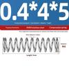 Spring Steel Pressure Return Spring Assortment 0.3/0.4mm Wire Dia 5-20mm Length for Hobbyist Craft Making Projects