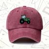 pc Vintage Washed Tractor Baseball Cap for Men and Women Solid Baseball Hat Suitable for All Seasons Ideal Gift for Weddi