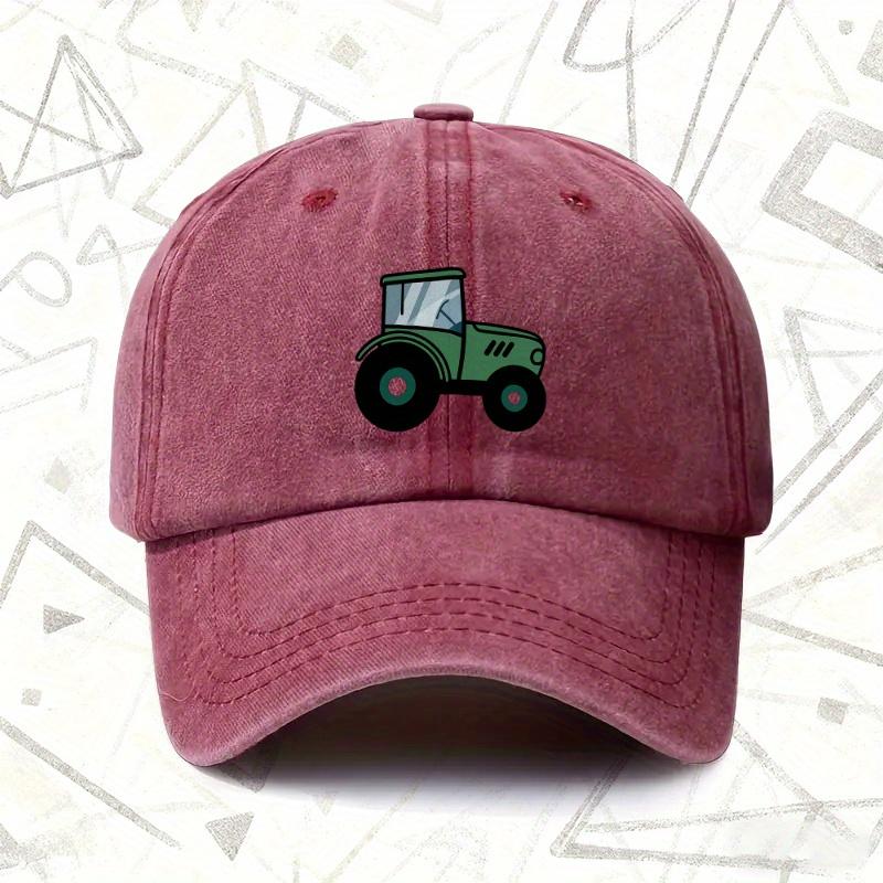 pc Vintage Washed Tractor Baseball Cap for Men and Women Solid Baseball Hat Suitable for All Seasons Ideal Gift for Weddi