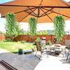 3Pcs Artificial Hanging Flower Fake Eucalyptus Plant Outdoor Home Garden Decor