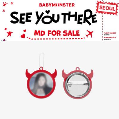 BABYMONSTER SEEYOUTHERE 2nd MD Horn Cover + Button Pin Set