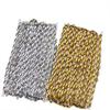 Ethnic Gold Silver Acrylic Chain Lace Sewing Textile Diy Garment Costume Dress Hat Shoes Decorative Crystal Rhinestones Trimming