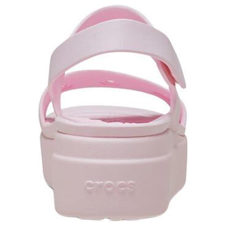 Crocs Brooklyn EVA Lightweight Open-Toe Beach Sandals Women Sandals Pink 210676-6ZW