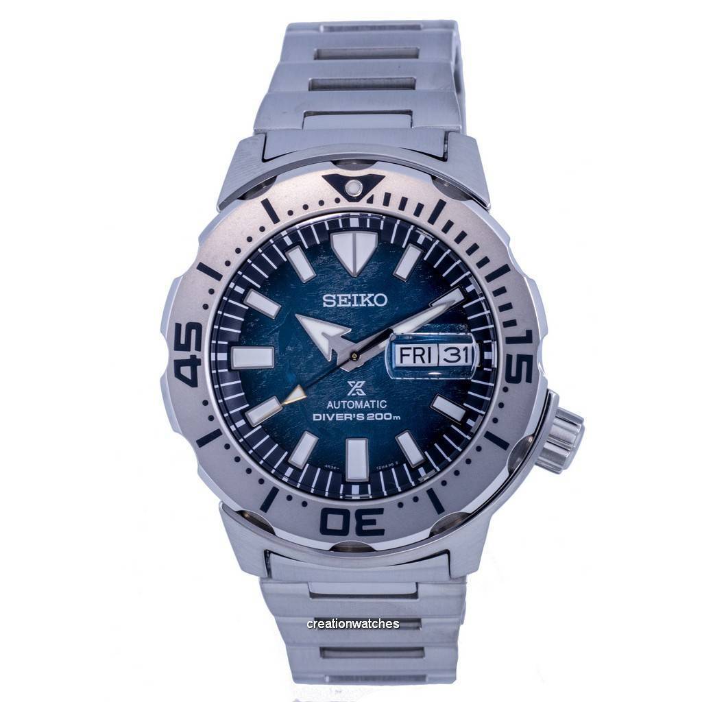 Seiko Prospex Special Edition Diver's Rustless Steel Automatic SRPH75 SRPH75K1 SRPH75K 200M herreklokke