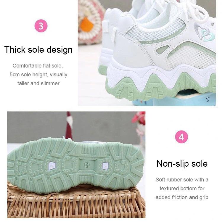 Dámské Otcovy boty Ins Tide Jaro a léto Neformální sportovní obuv Síťovina Prodyšná teniska Síťovaná obuv