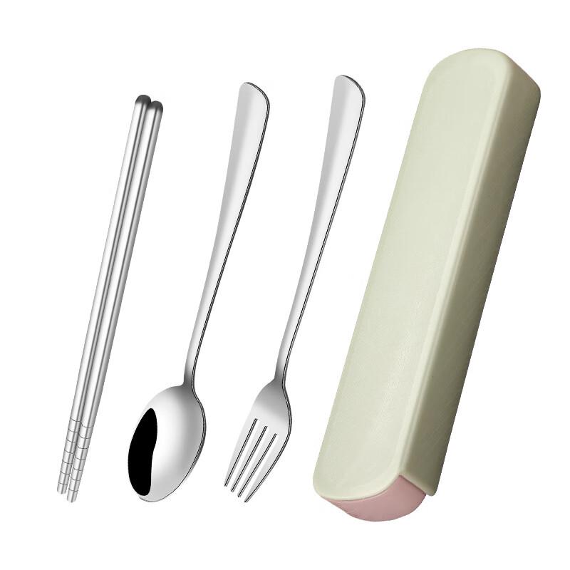 Portable Stainless Steel 3-Piece Cutlery Set