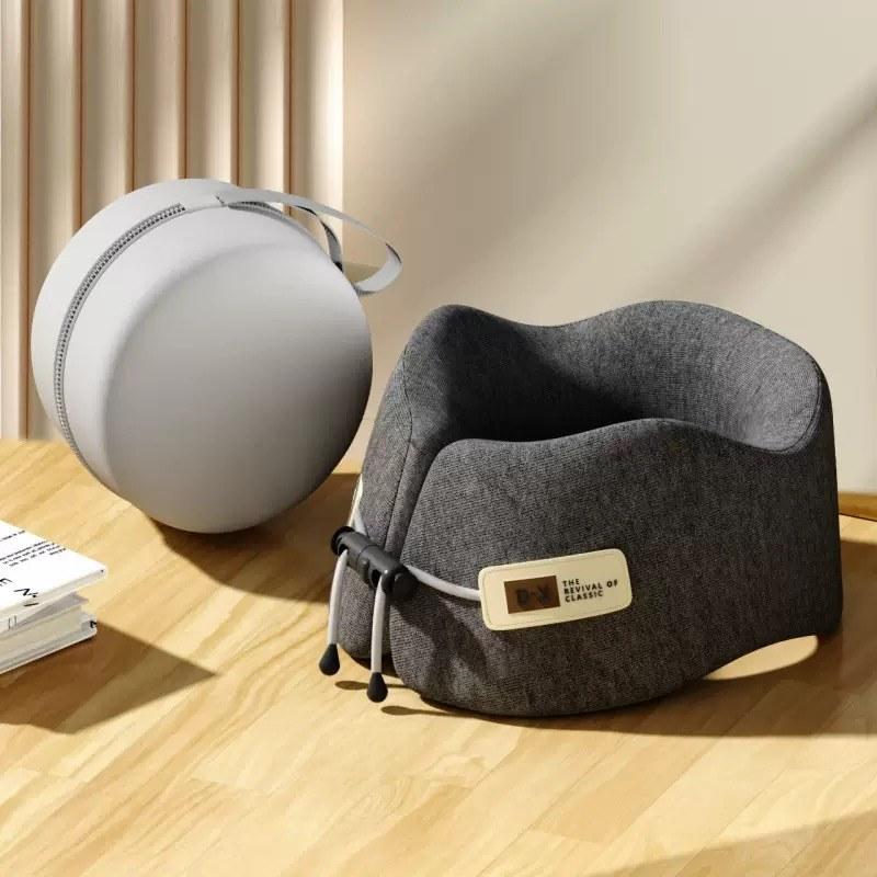 Memory Foam U-Shaped Pillow Travel Neck Support Sleeping Pillow Shoulder Rest U-Cushion Airplane Trip Neck Pillow