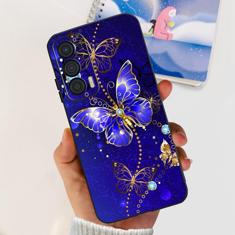 

For Motorola Edge 2021 Case XT2141-1 New Fashion Painted Cover Shockproof Phone Case For Motorola Edge 2021 Soft TPU Fundas Capa Motorola Edge 2021