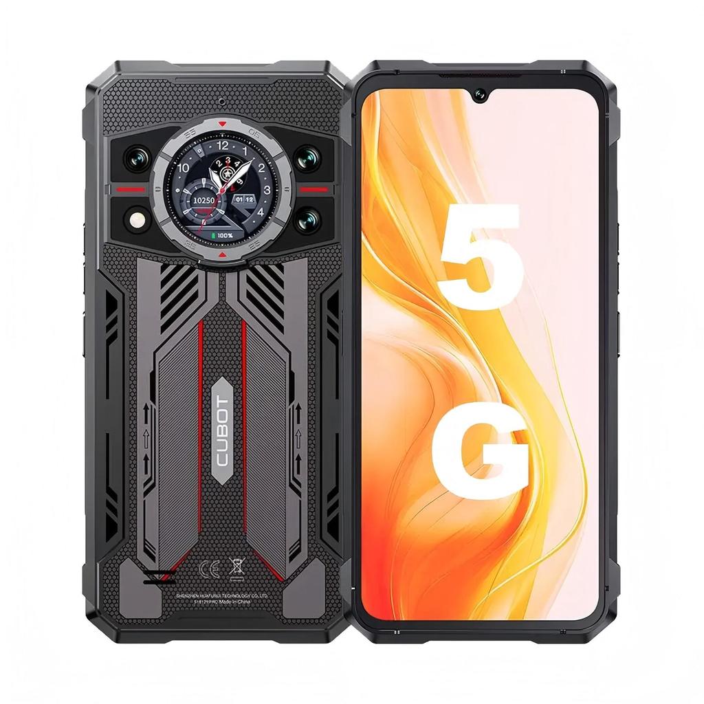 Rugged Smartphone 5G Cubot KingKong 11, 10200mAh Battery, Dimensity 7025 6nm Processor, 2.5GHz, 16GB RAM, 256GB ROM, 108MP Camera