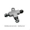 Linie de ulei de frână hidraulică Tee Adaptor pentru furtun cu 3 căi Conector M10 Piese de sistem de înlocuire Plajă