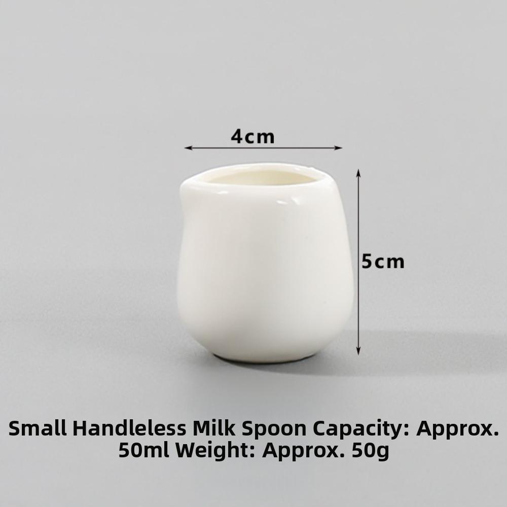 Tableware Grade Ceramics Creamer Container 1pc Single Unit Ceramics Cup Pitcher  Tableware Use