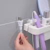 Punch-free Bathroom Accessories Hair Dryer Holder Storage Box Storage Rack Curling Iron Shelf