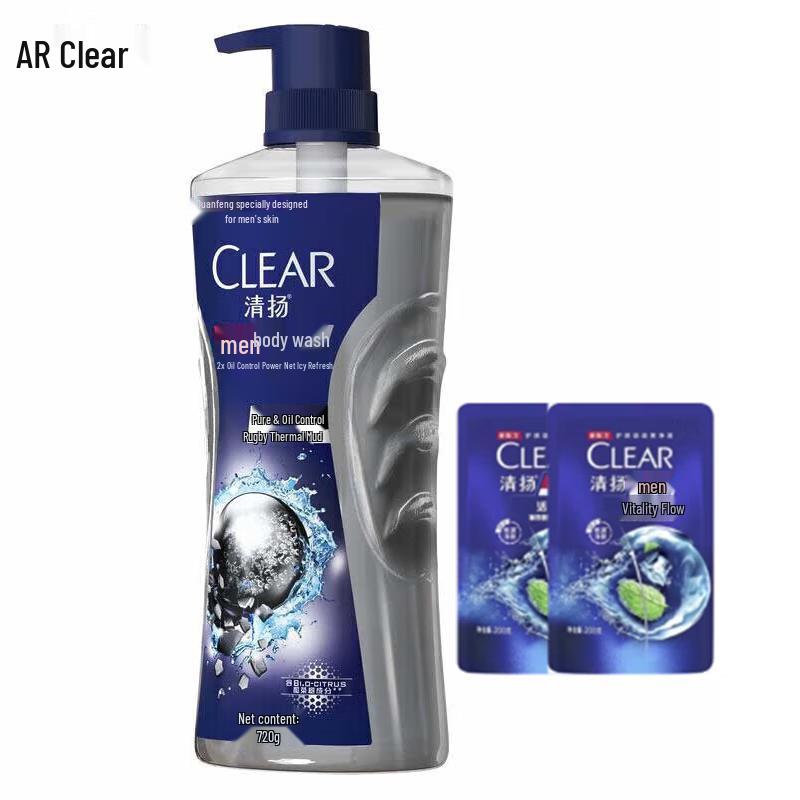 

Clear Men Oil Control & Hydrating Shower Gel & Shampoo Set