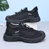 Men's Summer Breathable Mesh Shoes, Soft Sole, Non-slip, Comfortable Hiking and Casual Sports Shoes.