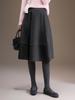 2025 Winter Slimming A-Line Wool Skirt: Mid-Length, Hip-Covering, Stylish & Comfortable Drape