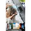 Portable Bluetooth-compatible Loudspeaker with Clock LED Time Display 15W Wireless Charging Multifunctional Digital Clock
