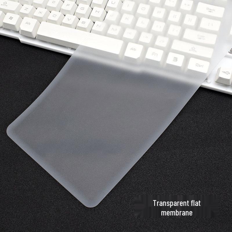 Silikonový kryt klávesnice notebooku - Prachotěsný, Průhledný, Univerzální střih, Ochranná fólie 12-15 palců