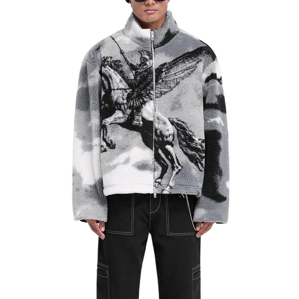 REPRESENT Mascot-print Fleece Jacket MLM1026-286