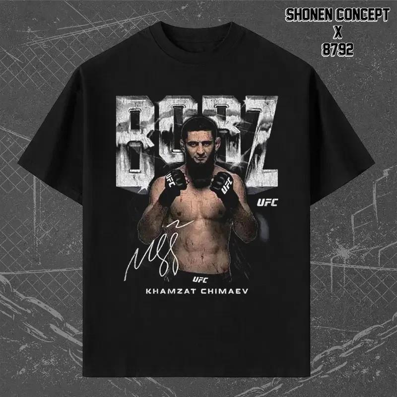 KHAMZAT CHIMAEV TEE UFC Smash Style Shirt for MMA and Borz Fans T-Shirt M