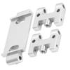 RC Aluminum Alloy Front Upper Swing Arm Fit for WPL D12 Remote Control Car ModelSilver
