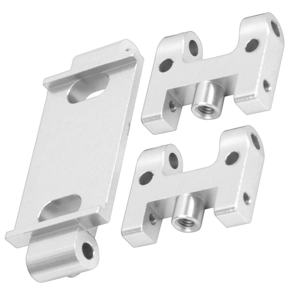 RC Aluminum Alloy Front Upper Swing Arm Fit for WPL D12 Remote Control Car ModelSilver